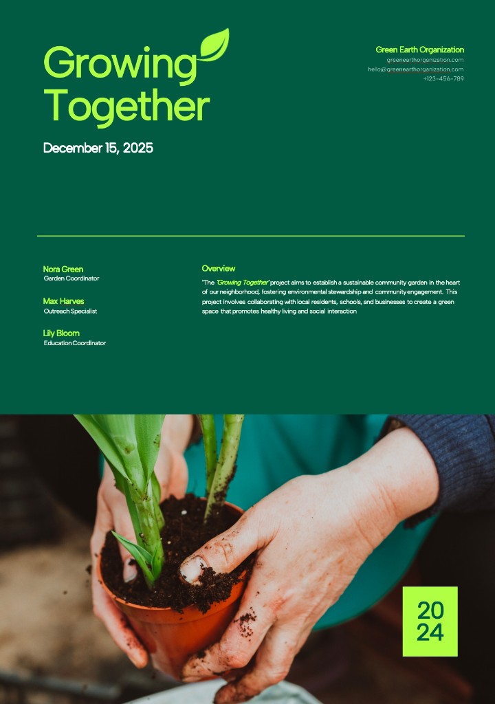 project-cover-page-template